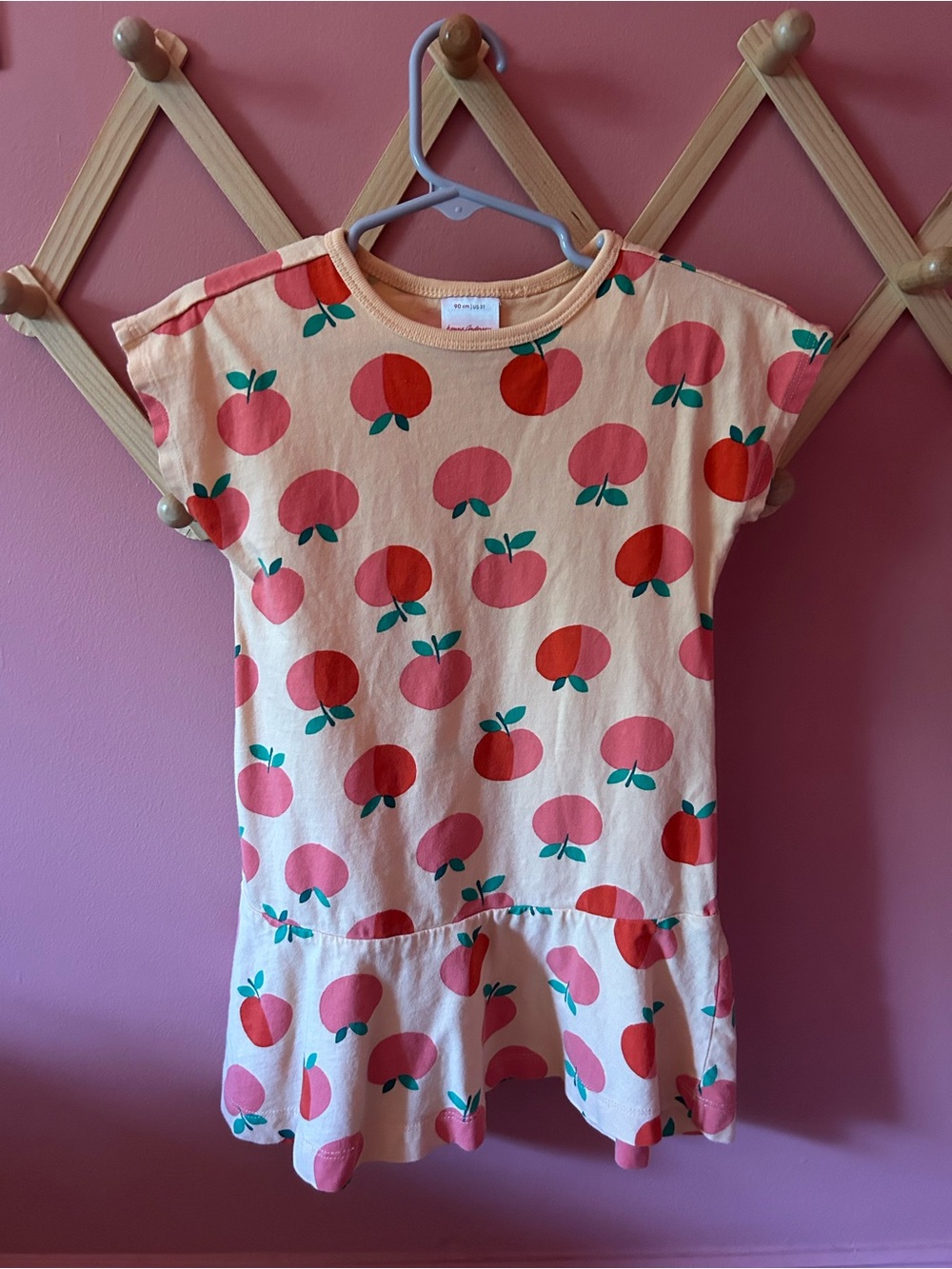 Hanna Andersson Peach Print Dress